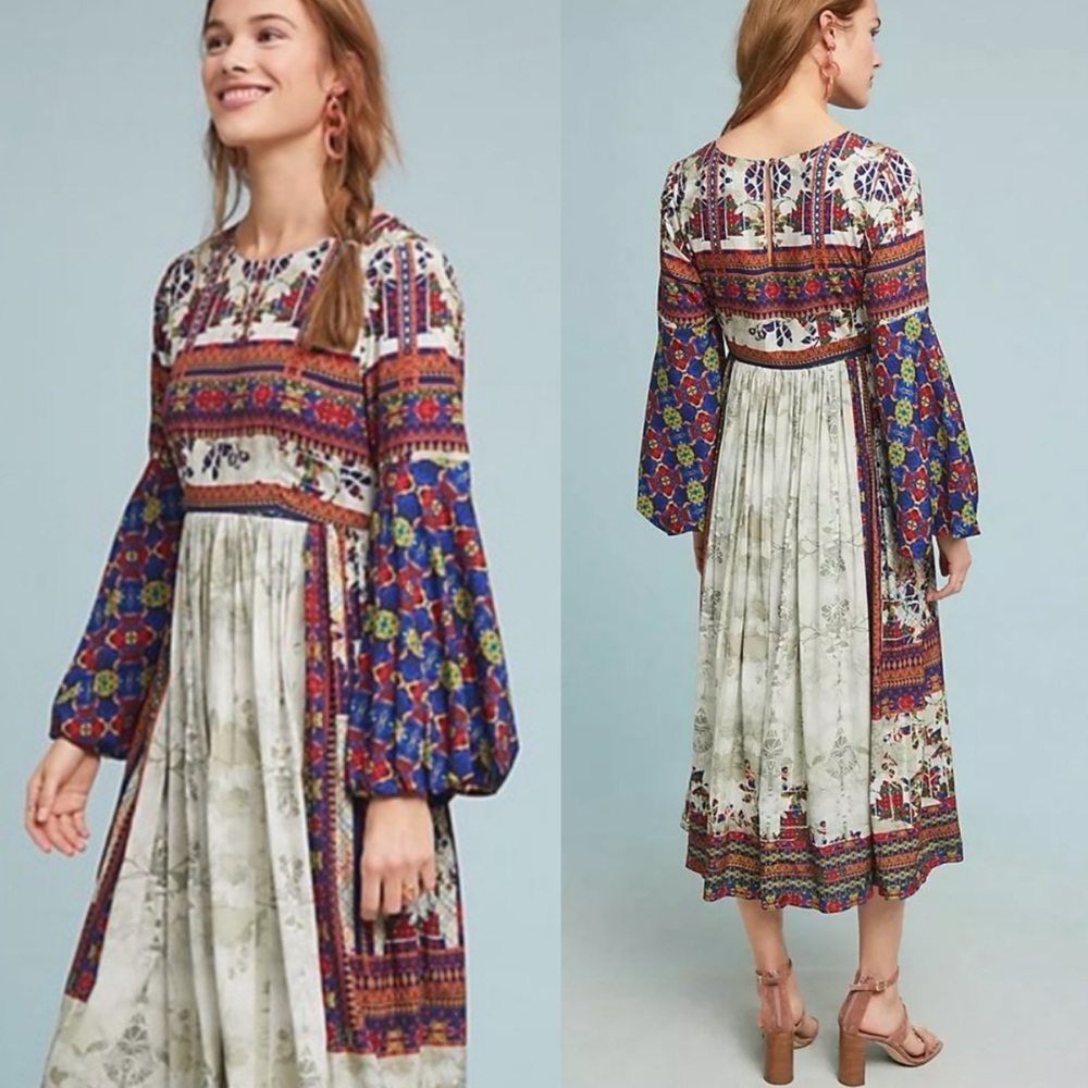 Anthro “Bhunani By Jyoti” Sarah Dress - Picture 1 of 4